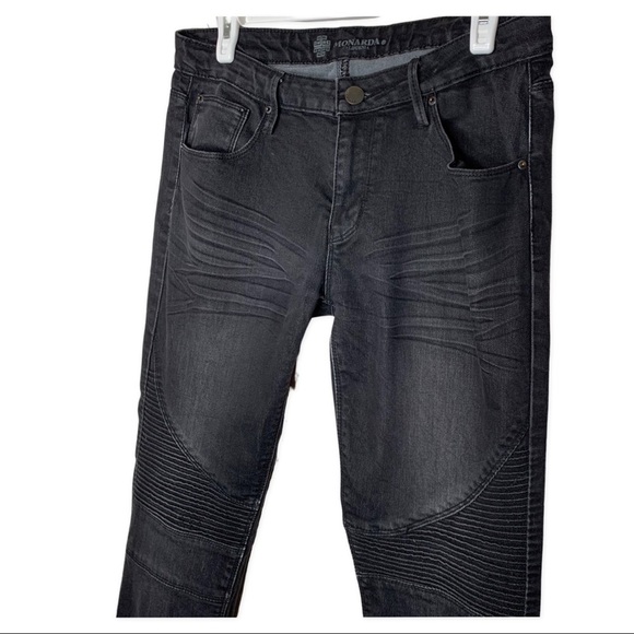 Monarda | Biker Detail | Jeans | Size 13 - Picture 2 of 10